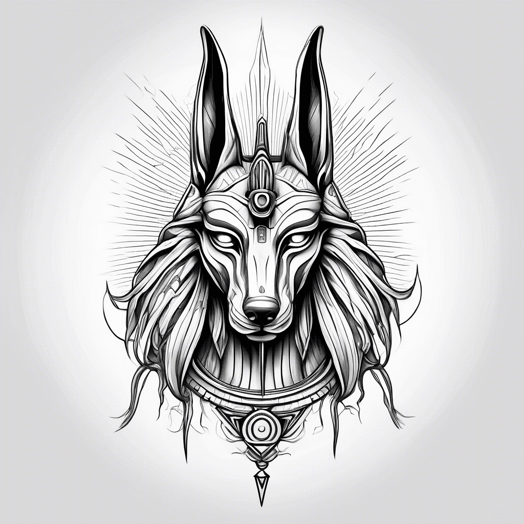 Anubis face