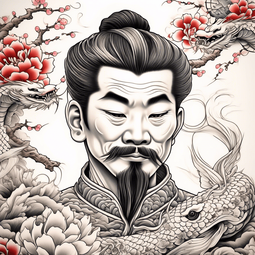 Chinese farther and son