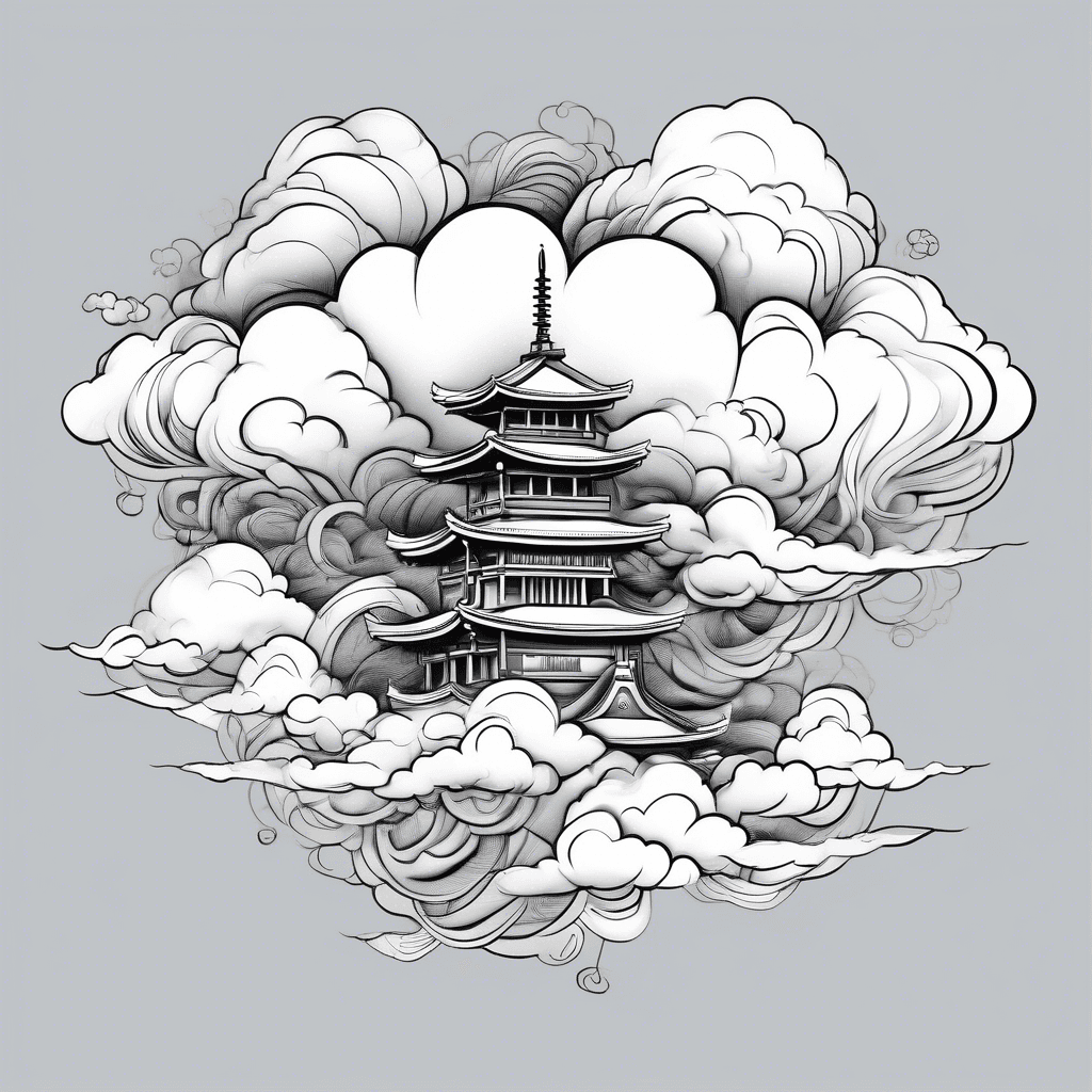 Sky Japanese cloud  heavenly 