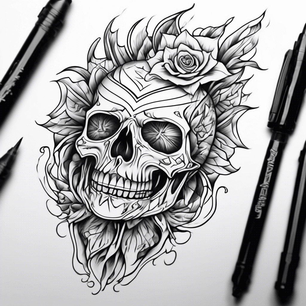 Great gasby 4"x4" tattoo