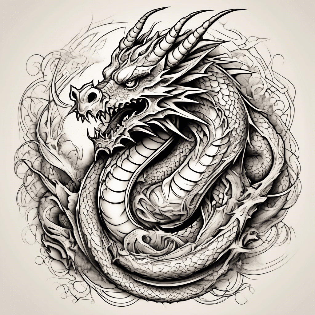 Dragon with word resilience 