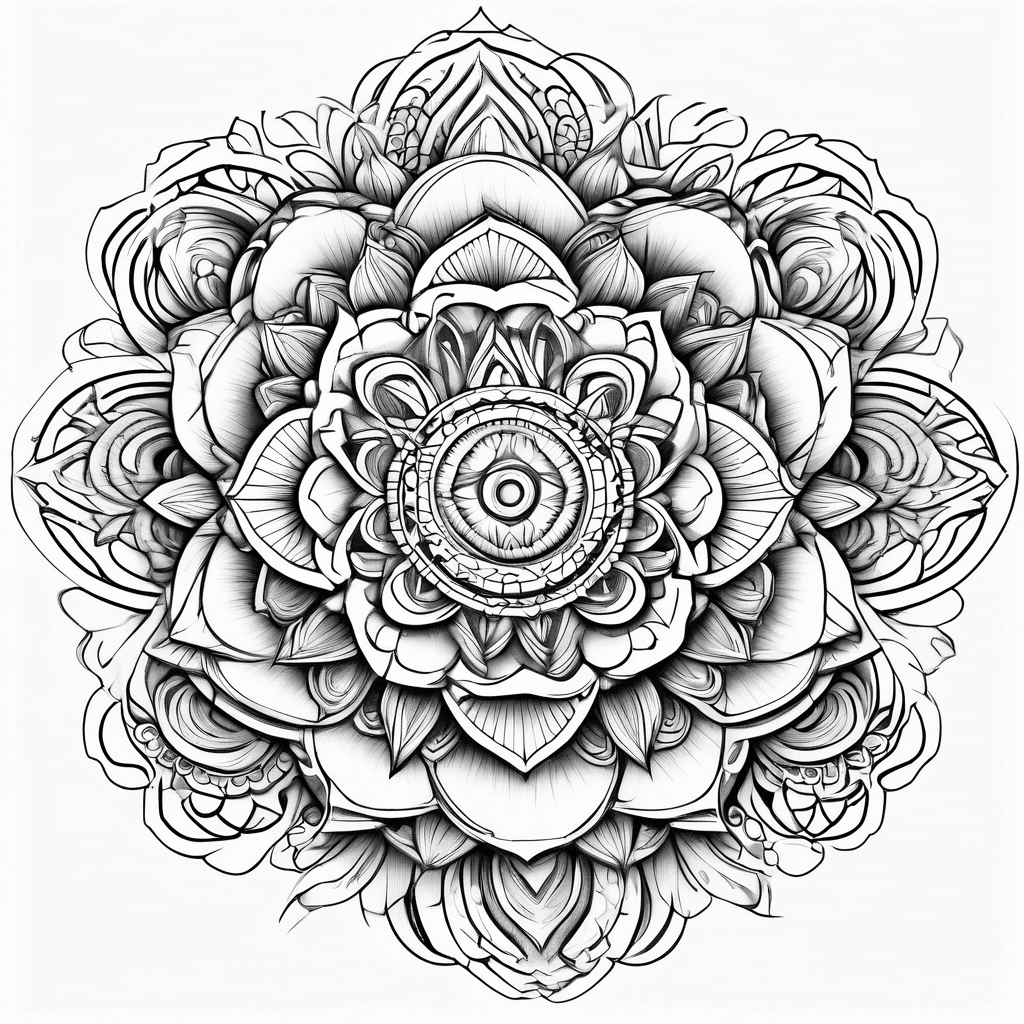 Mandala ankle jewelry 