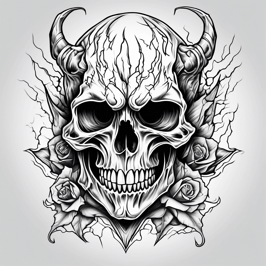 Broken skull devil