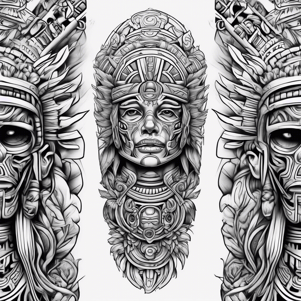 Mexica theme sleeve 