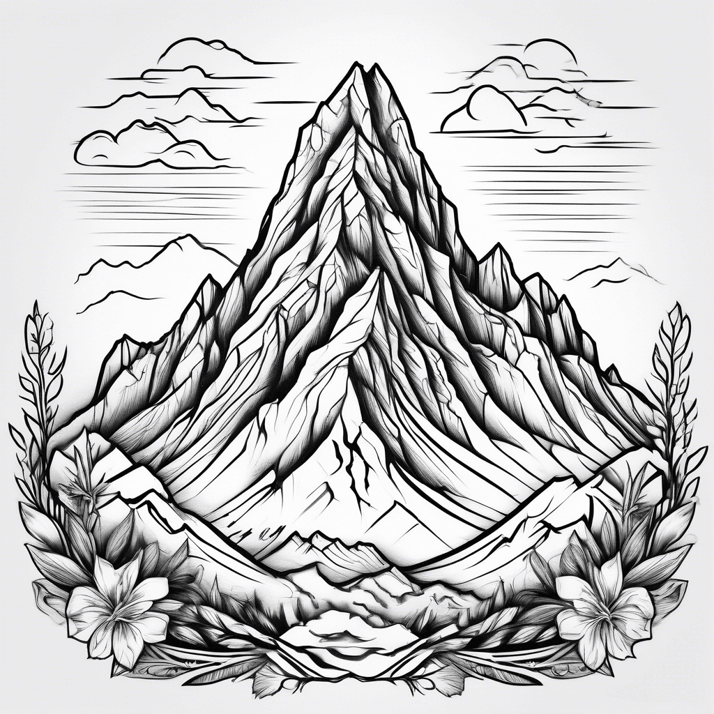 A mountain
