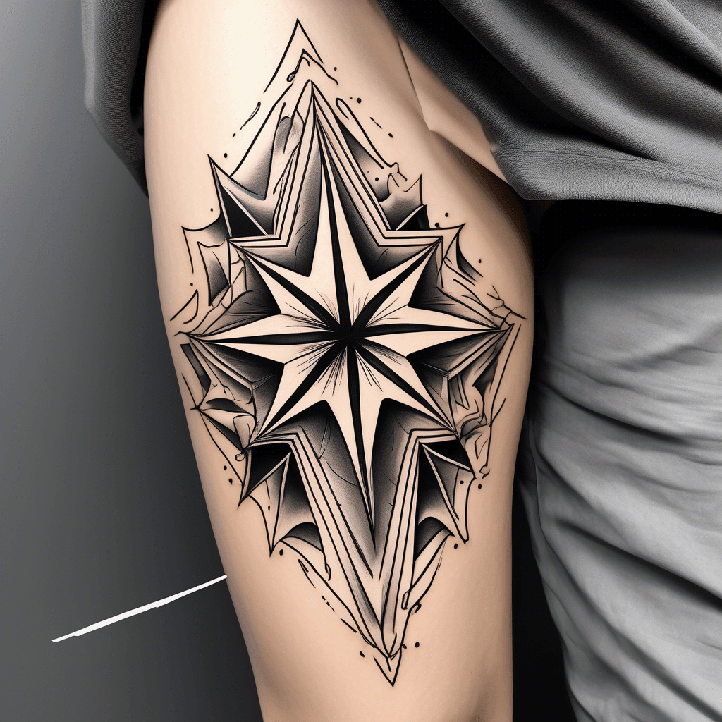 stars framin my leg