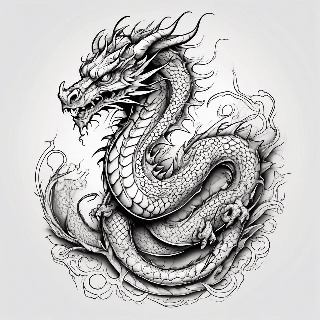 dragon tattoo 