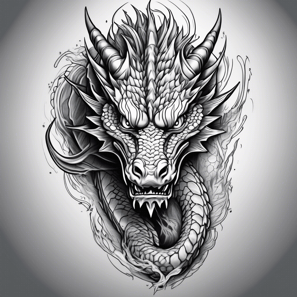 dragon slap on forearm 