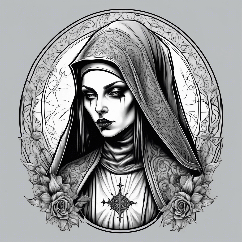gothic nun