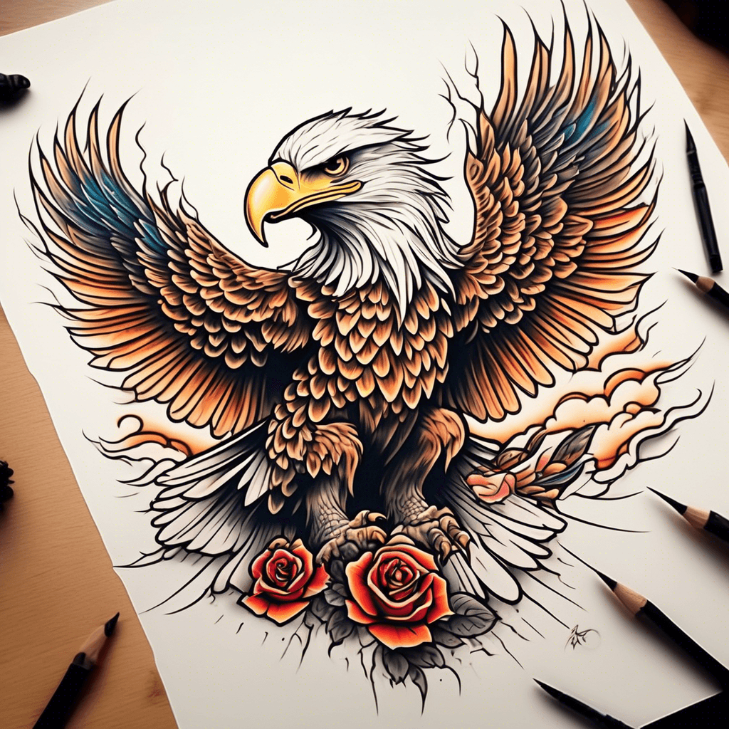 eagle flying in the sky
