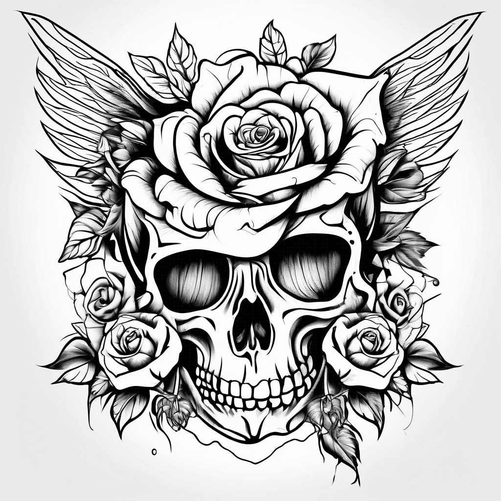 unique back tattoos