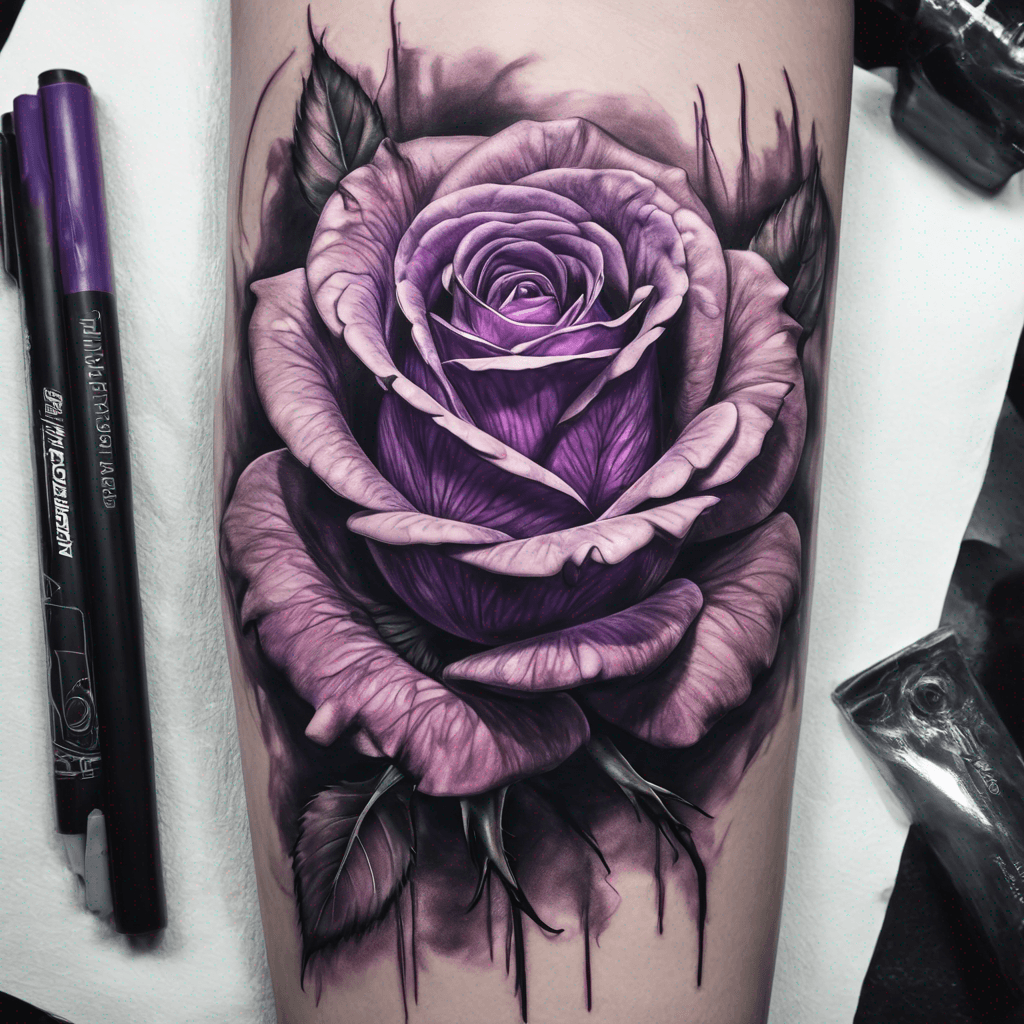 Purple rose 