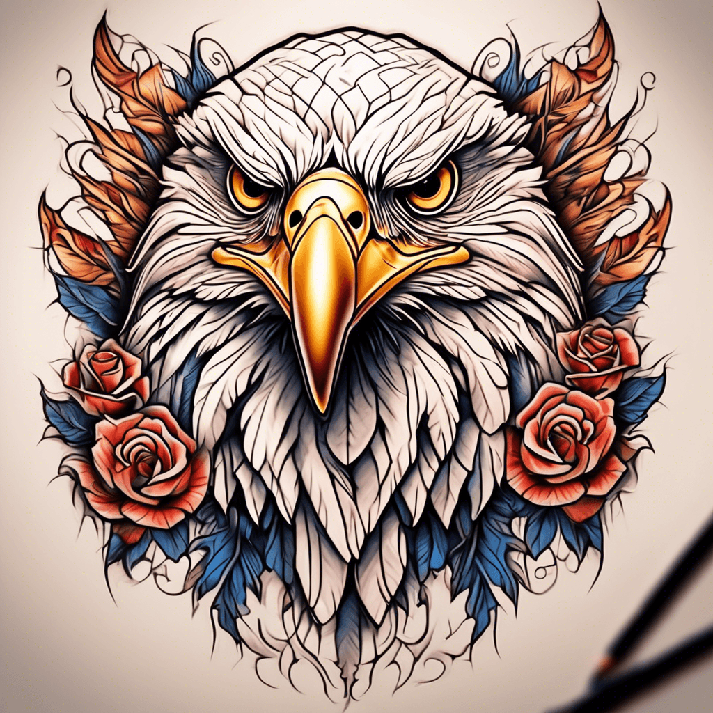 eagle, no background