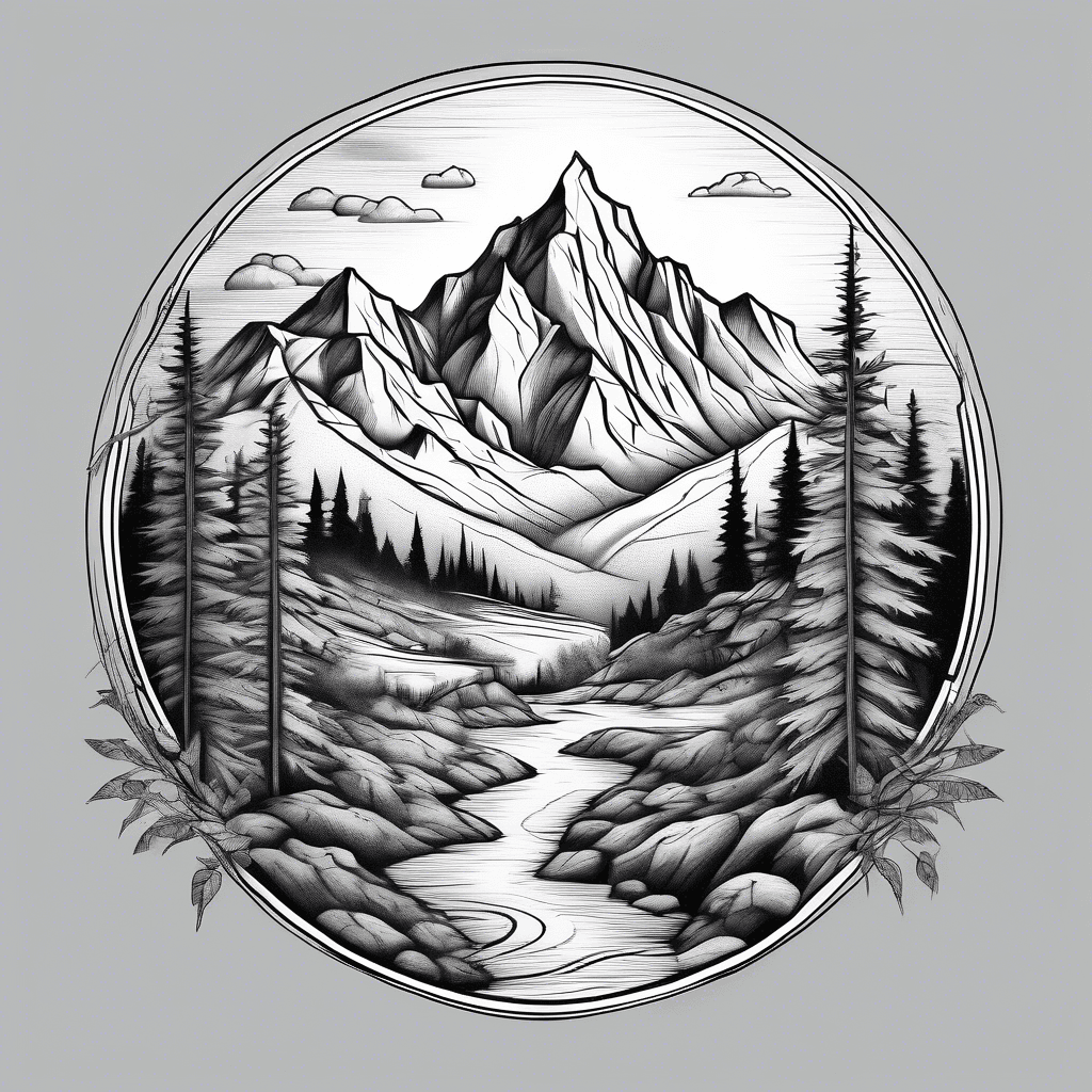 Hiking mountains