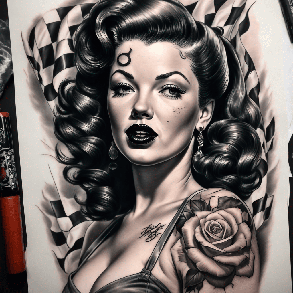 Pinup full length 1980’s