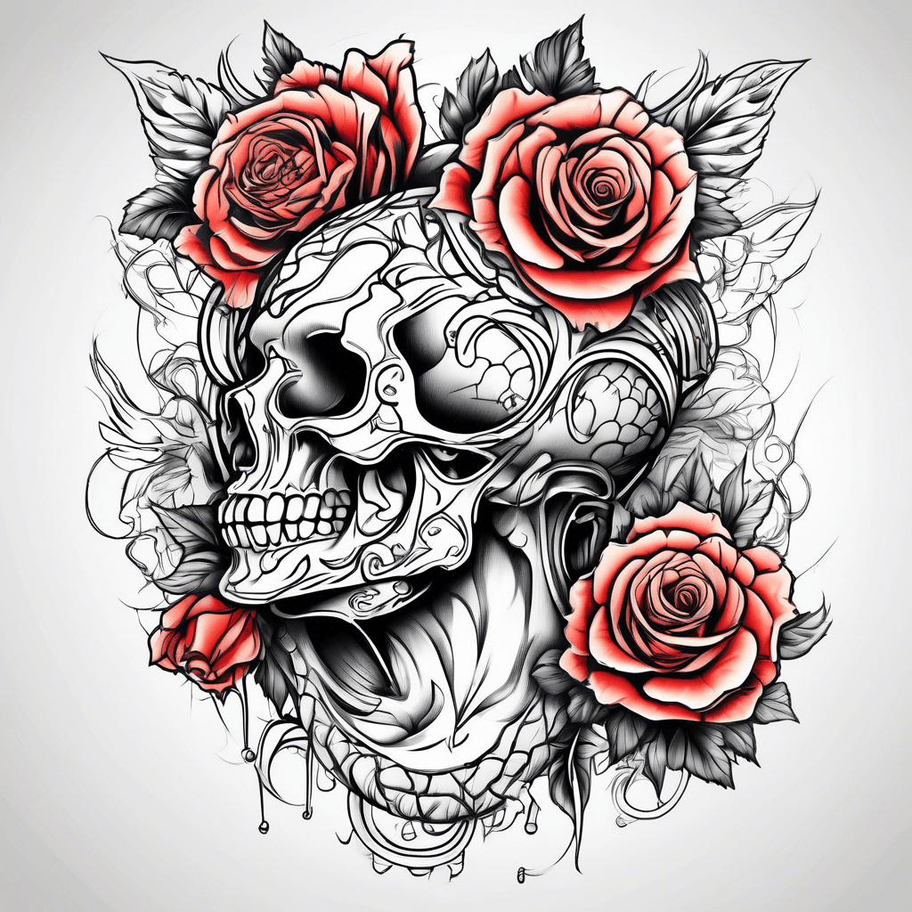 unique back tattoos