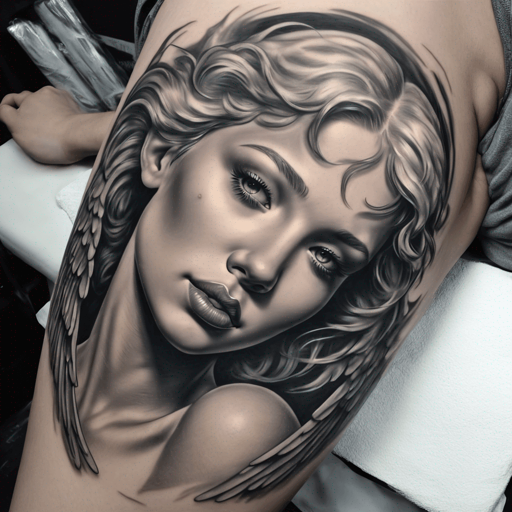 Sexy female angel