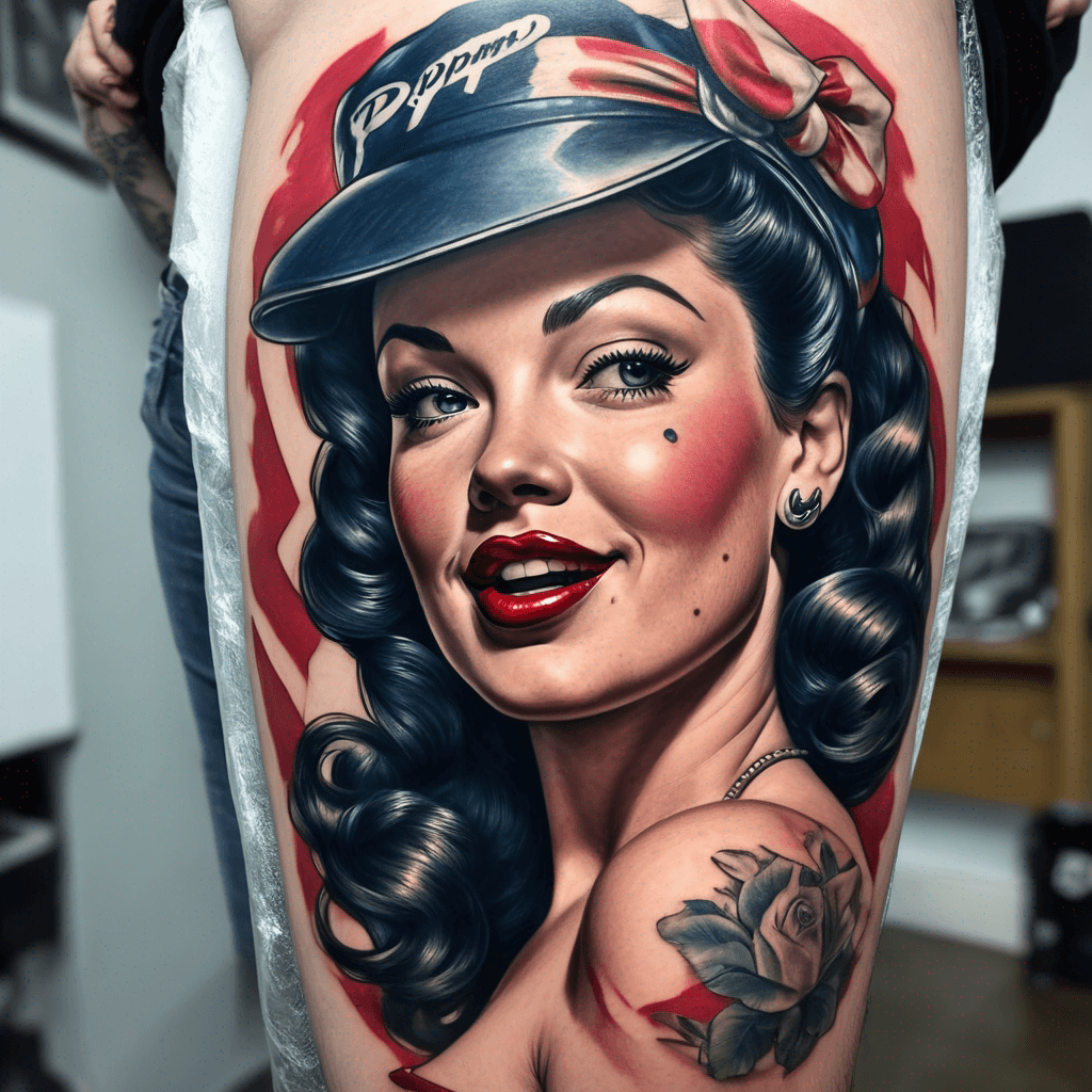 Pinup full length 