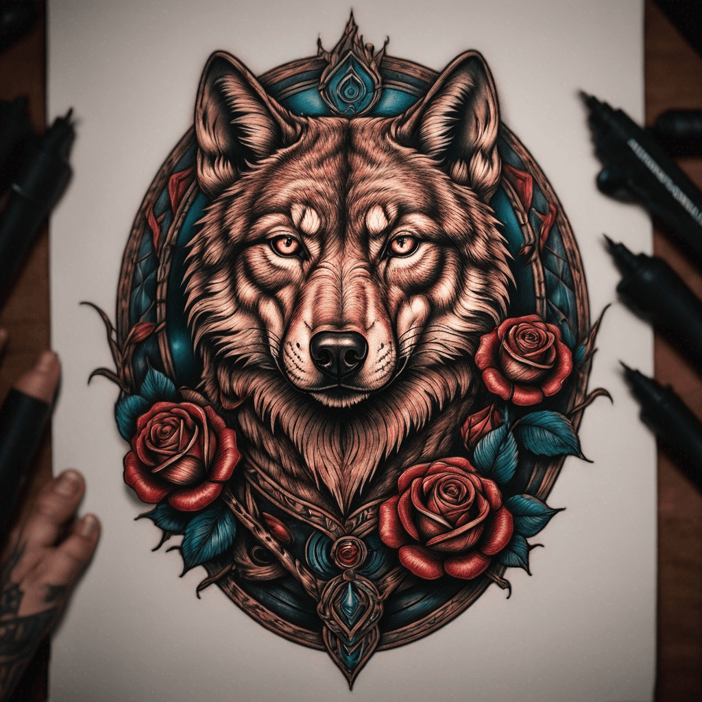 a wolf 