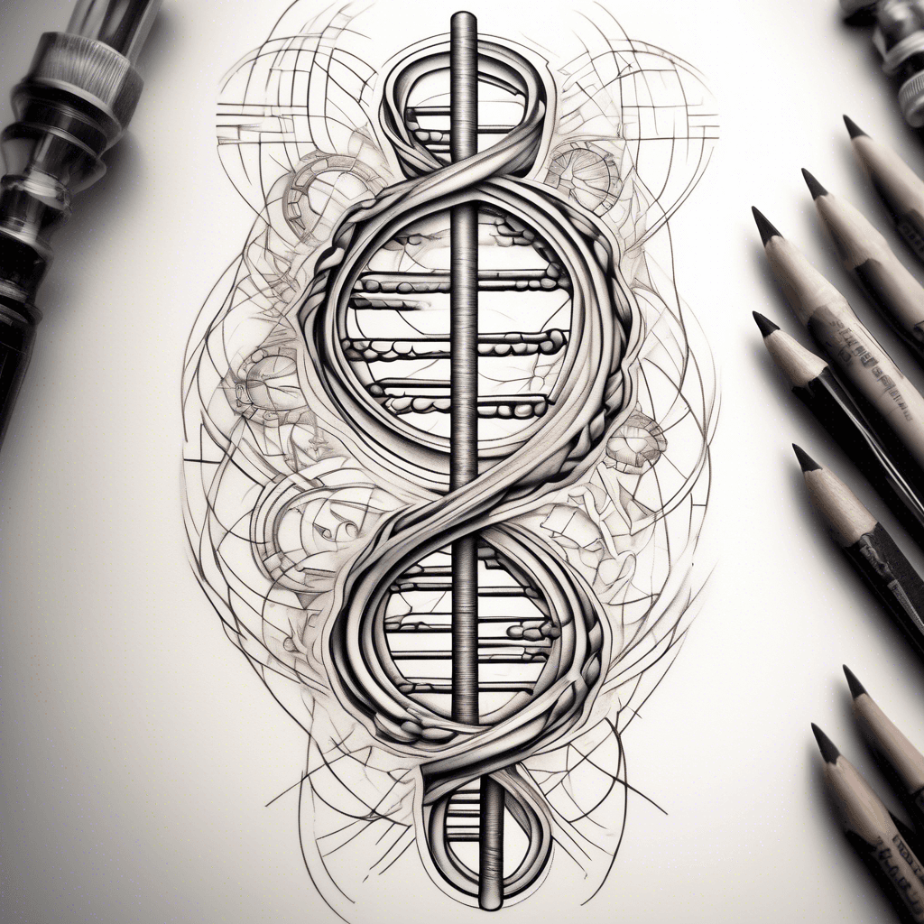Dna connected to compass 