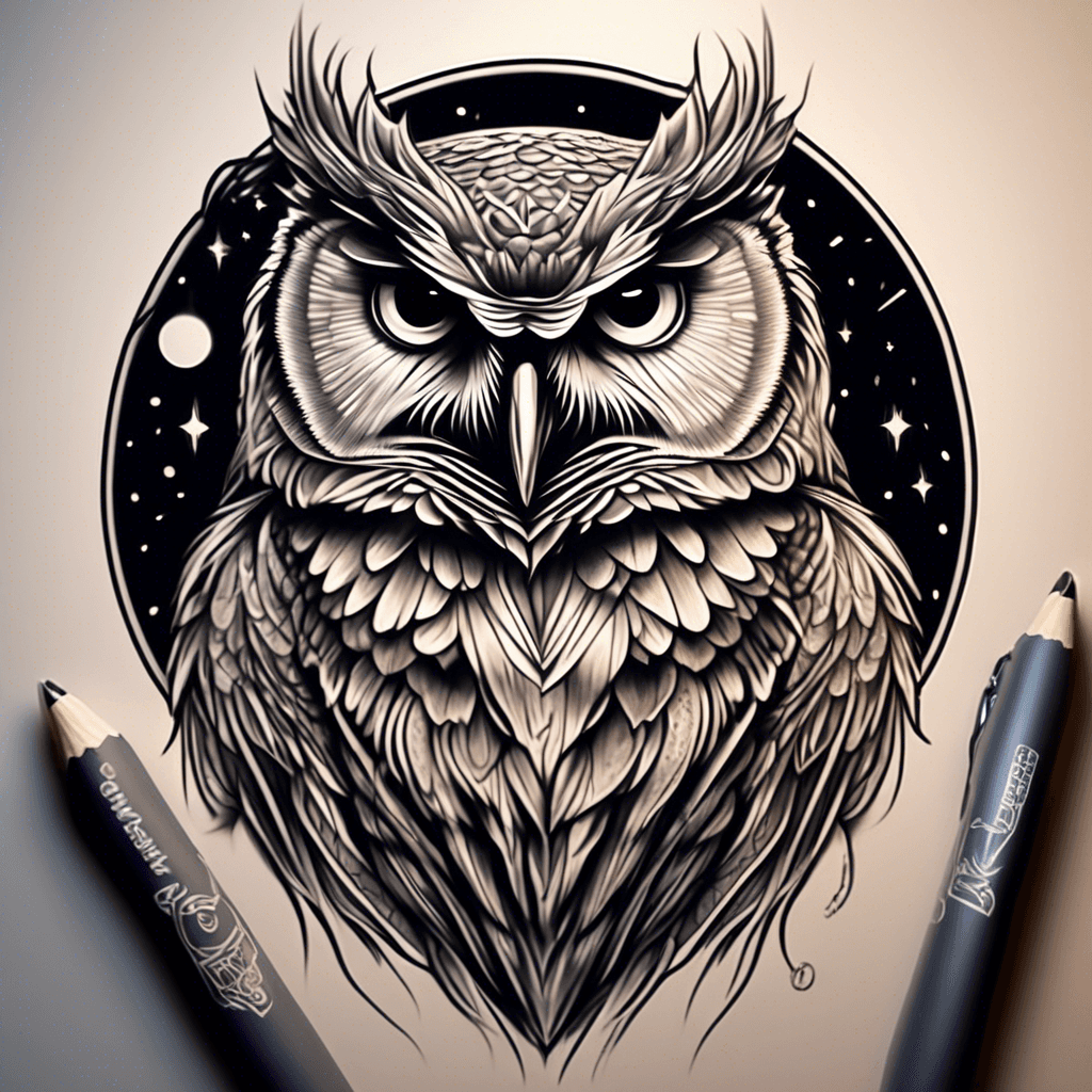 owl in the night
