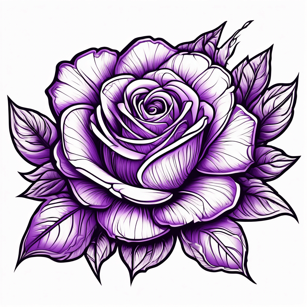 Purple rose