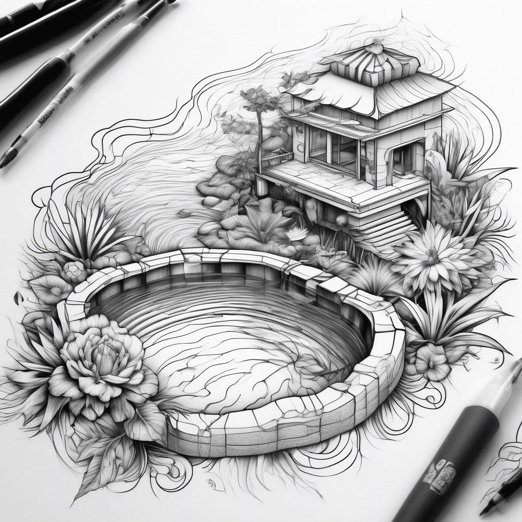 a beautiful pool