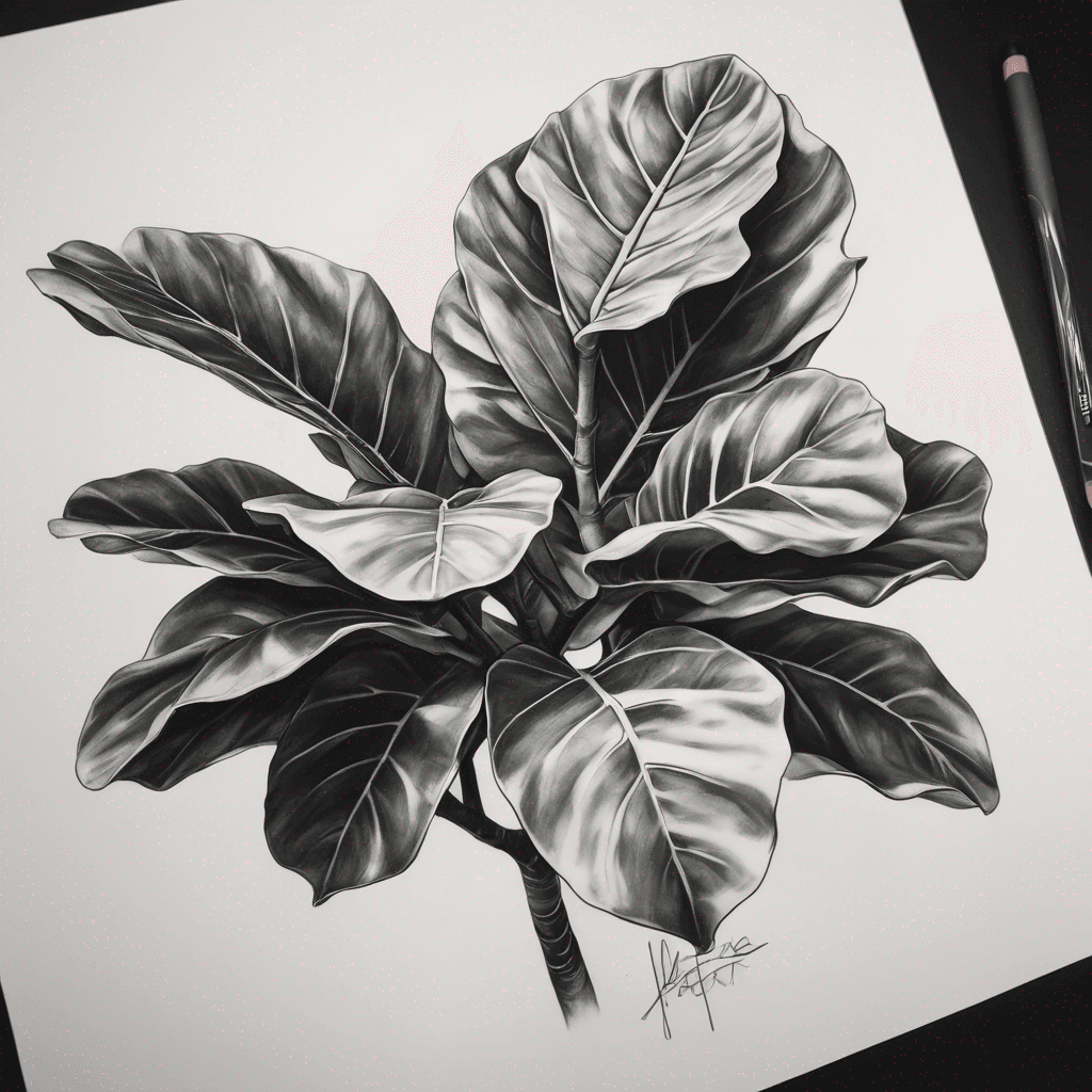 Fiddle leaf fig 