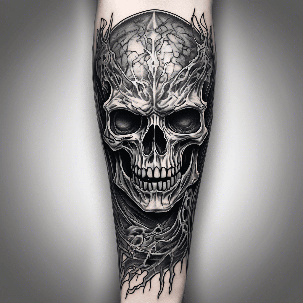 Army of the dead, forearm