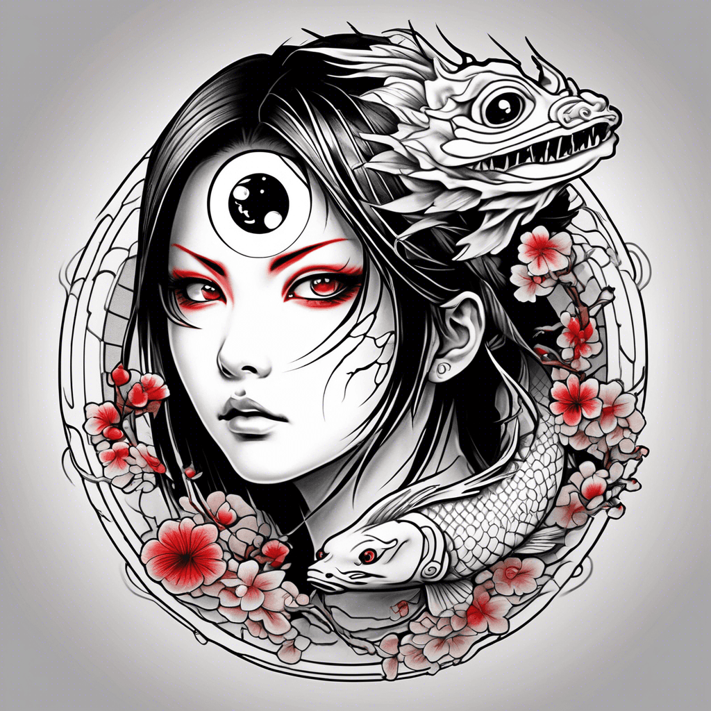 Mitsu tomoe Sharingan