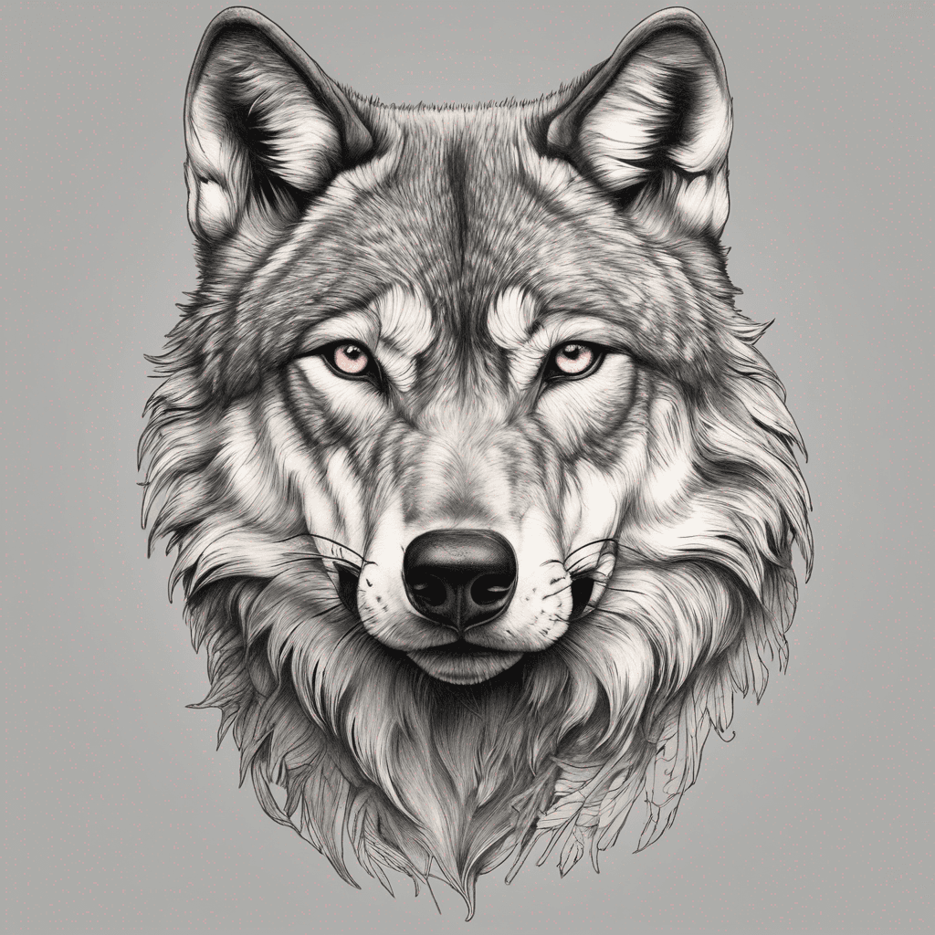 a wolf 