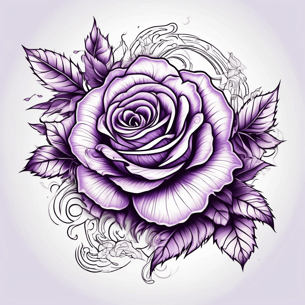 Purple rose 