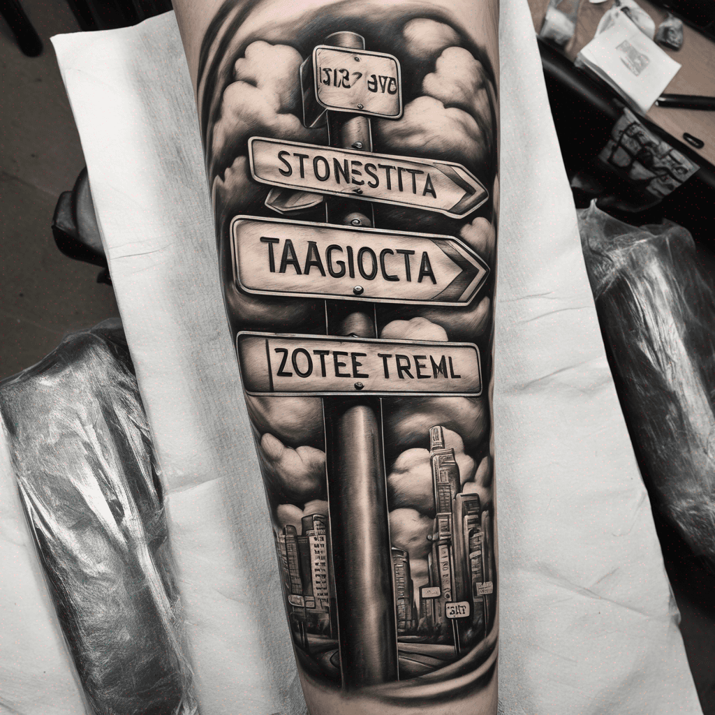 street sign