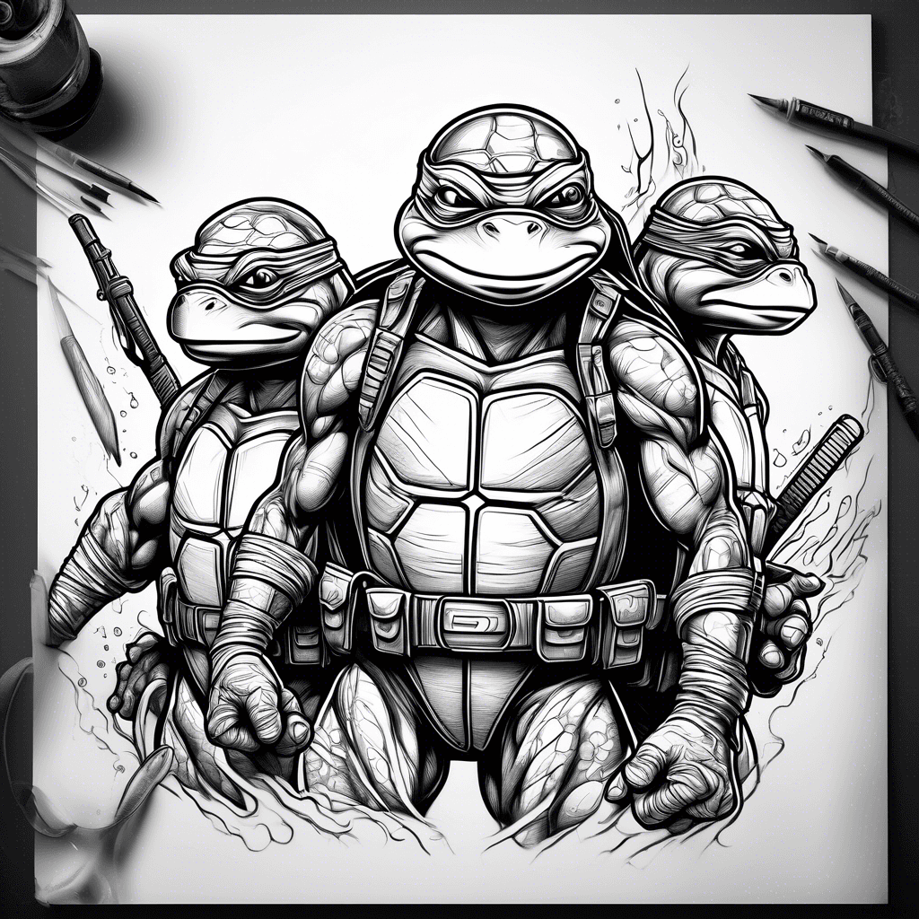 ninja turtle police