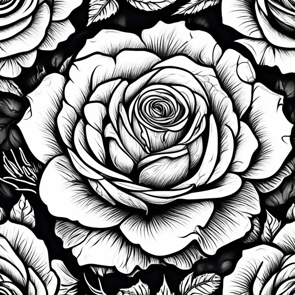 Roses with eyes