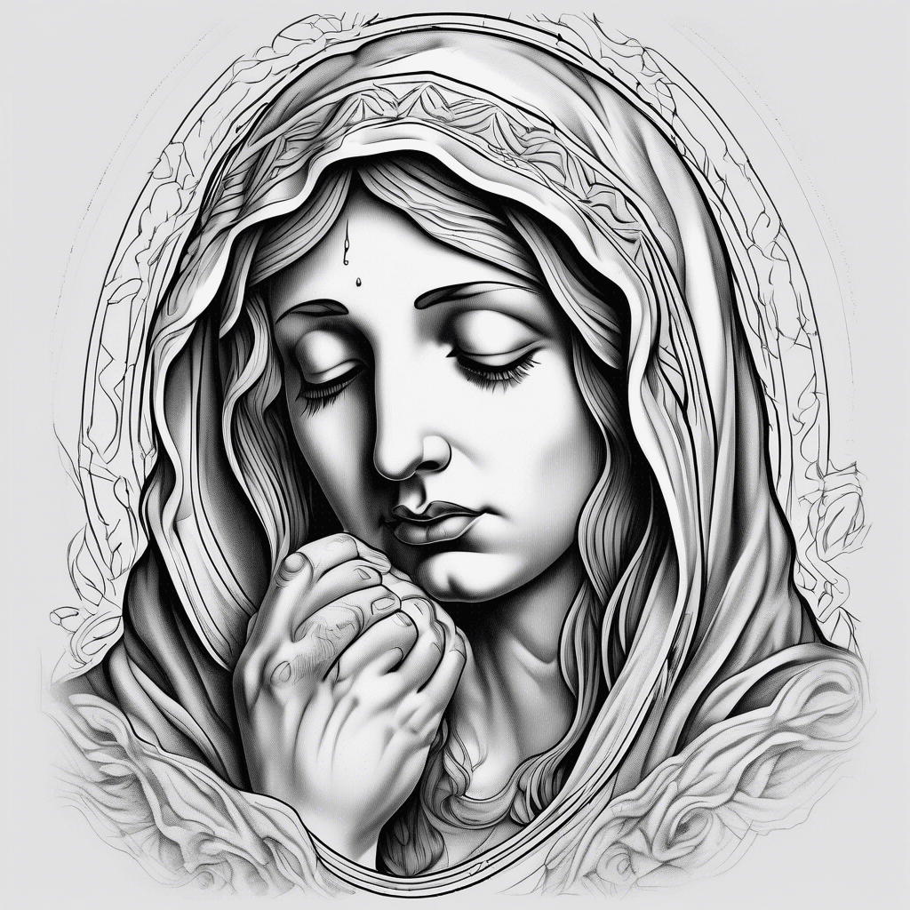 Crying Virgin Mary