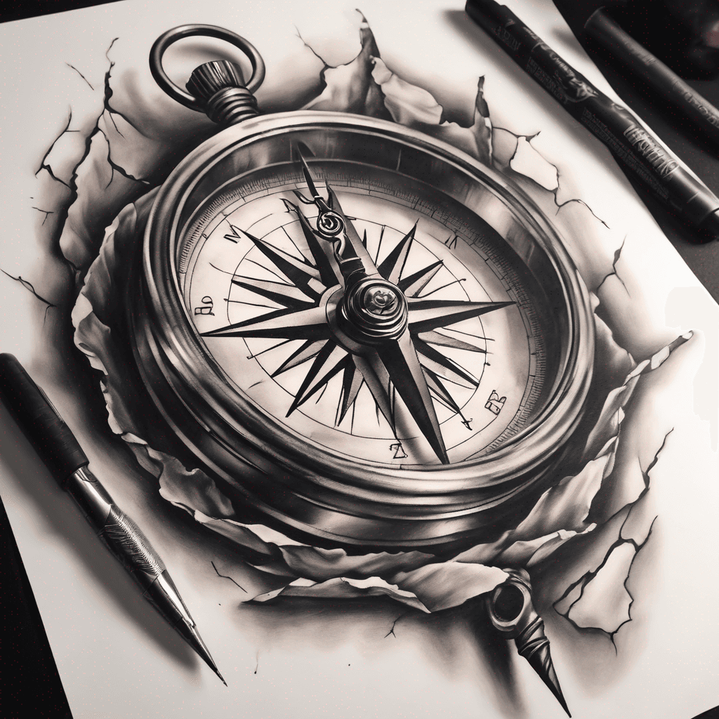 broken compass