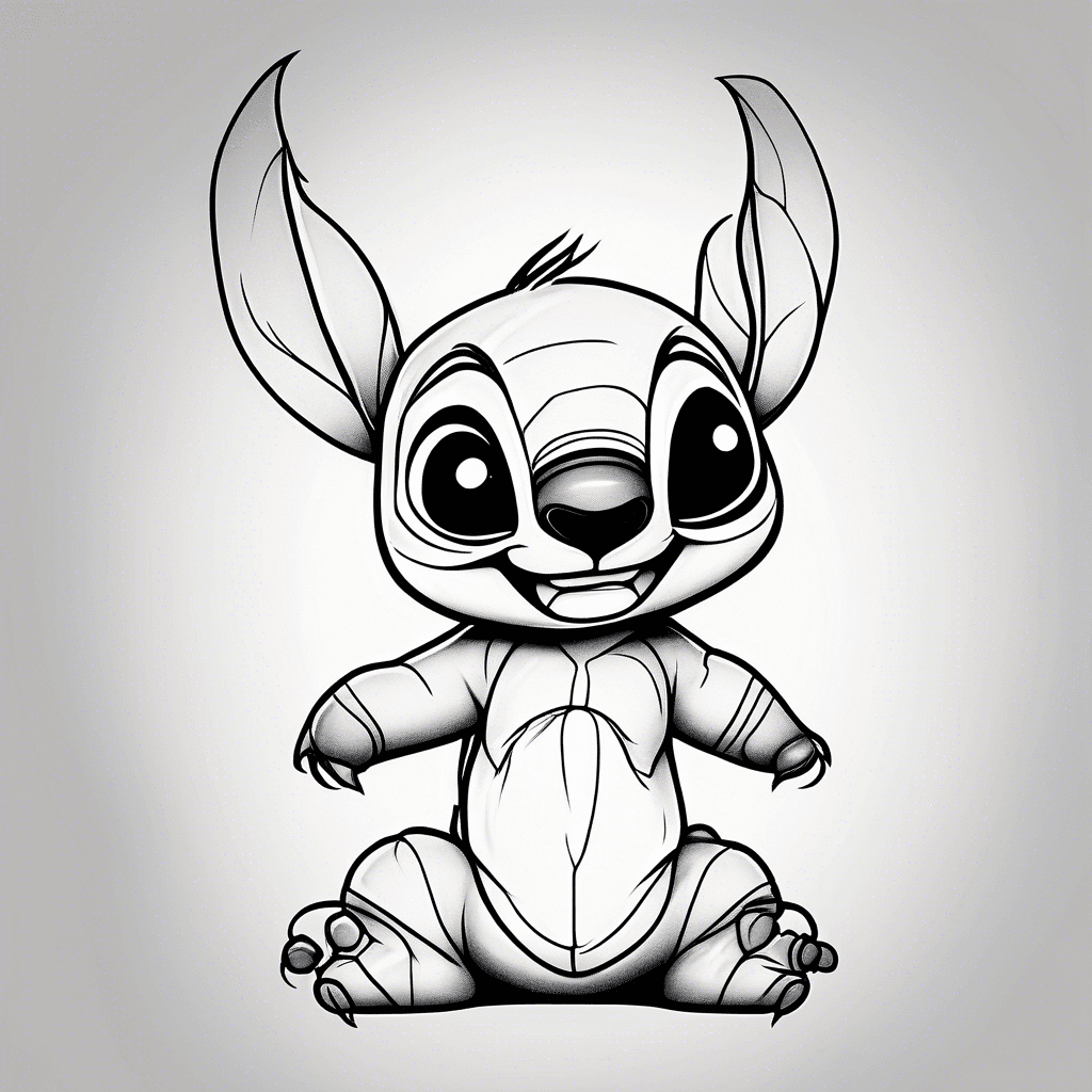 disney stitch; number 13