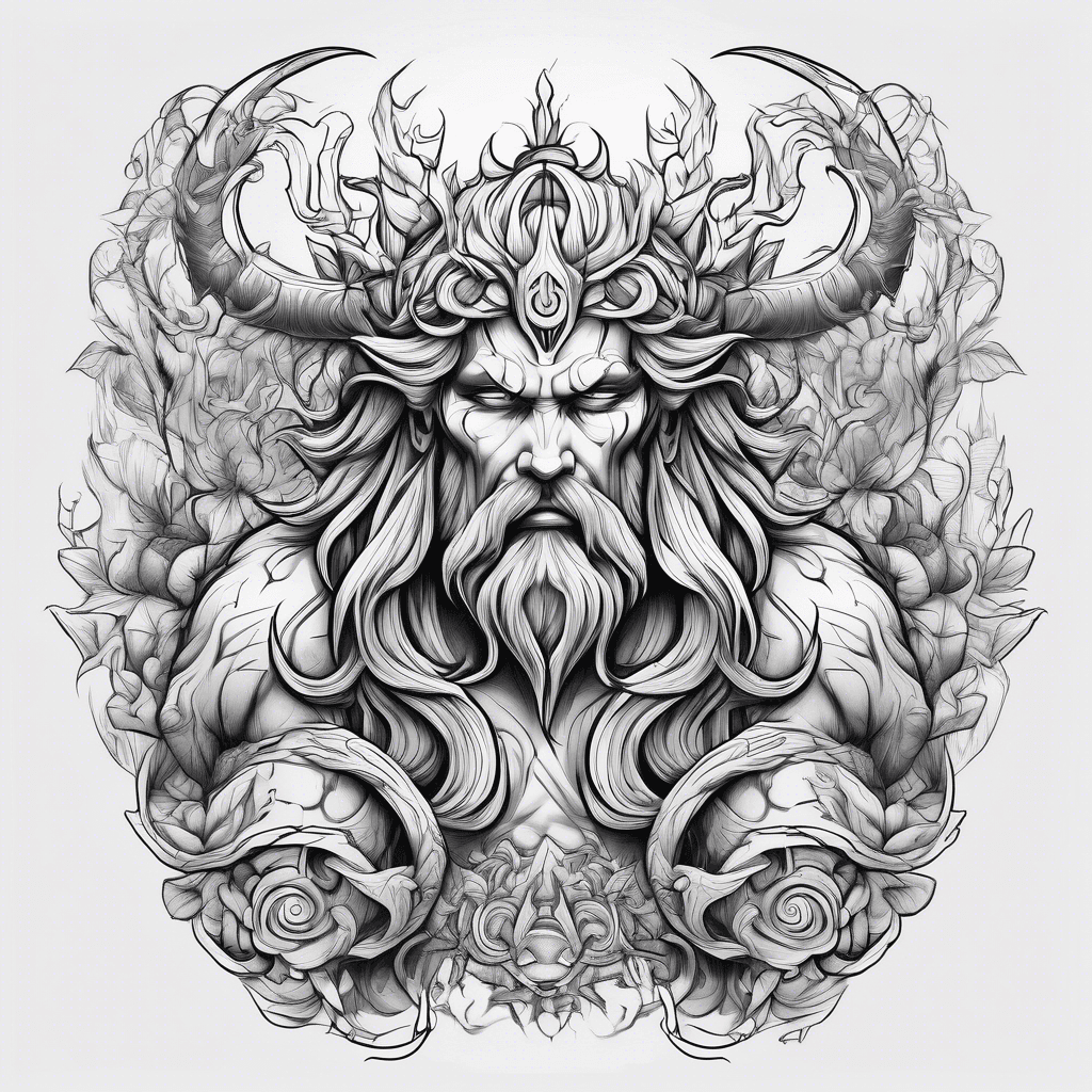 Mythological sleeve