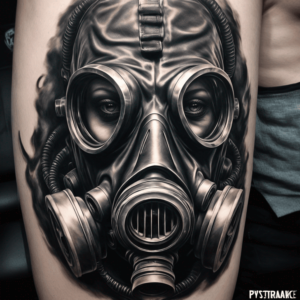 Psytrance gas mask