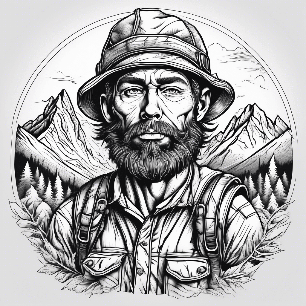 A mountain explorer