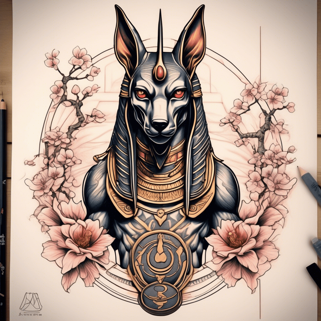 anubis holding scale