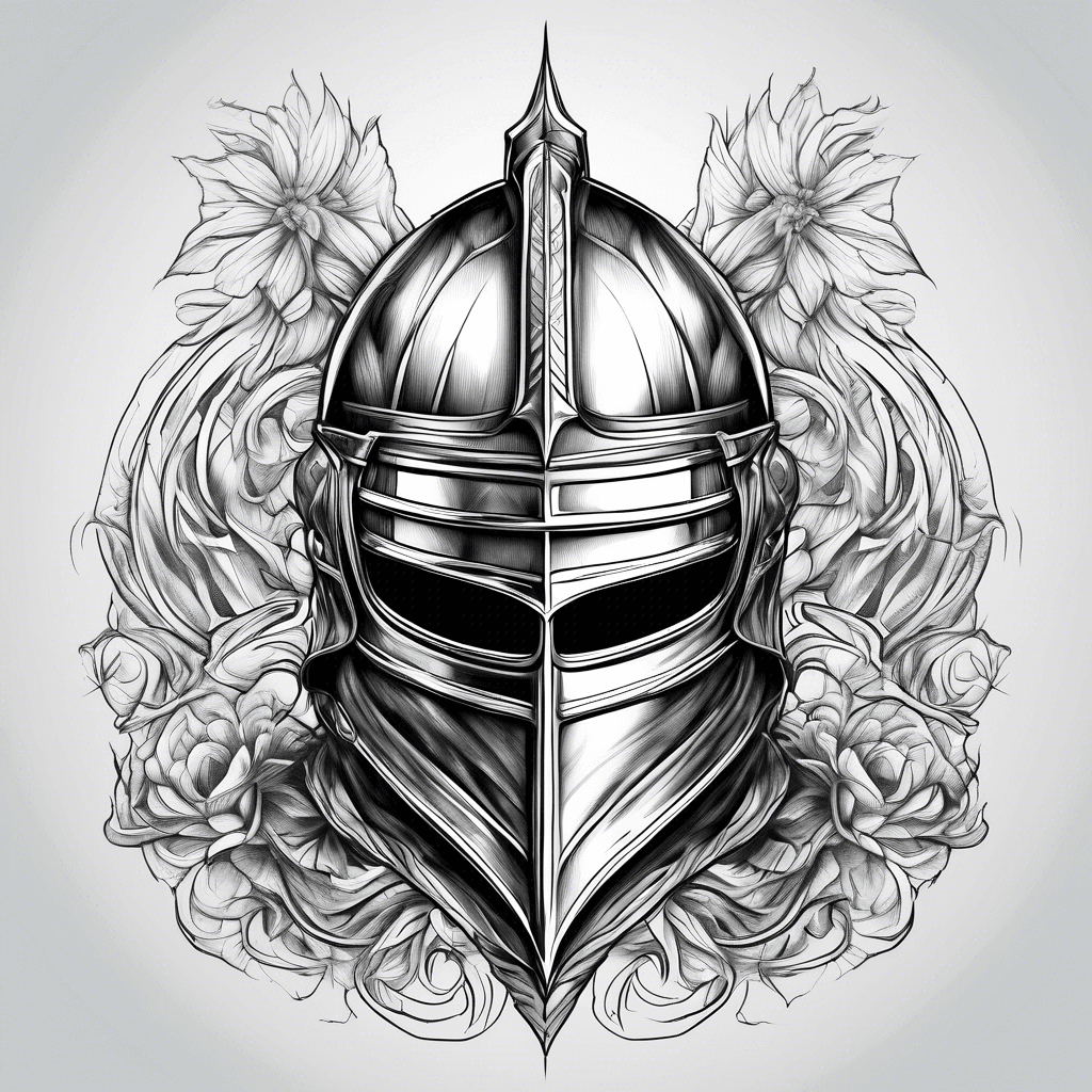 A Knights helmet
