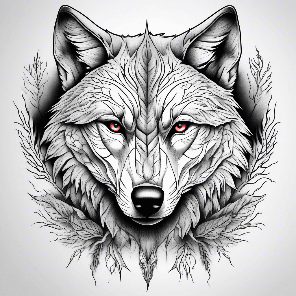 Wolf , FOREST , scar , girl 