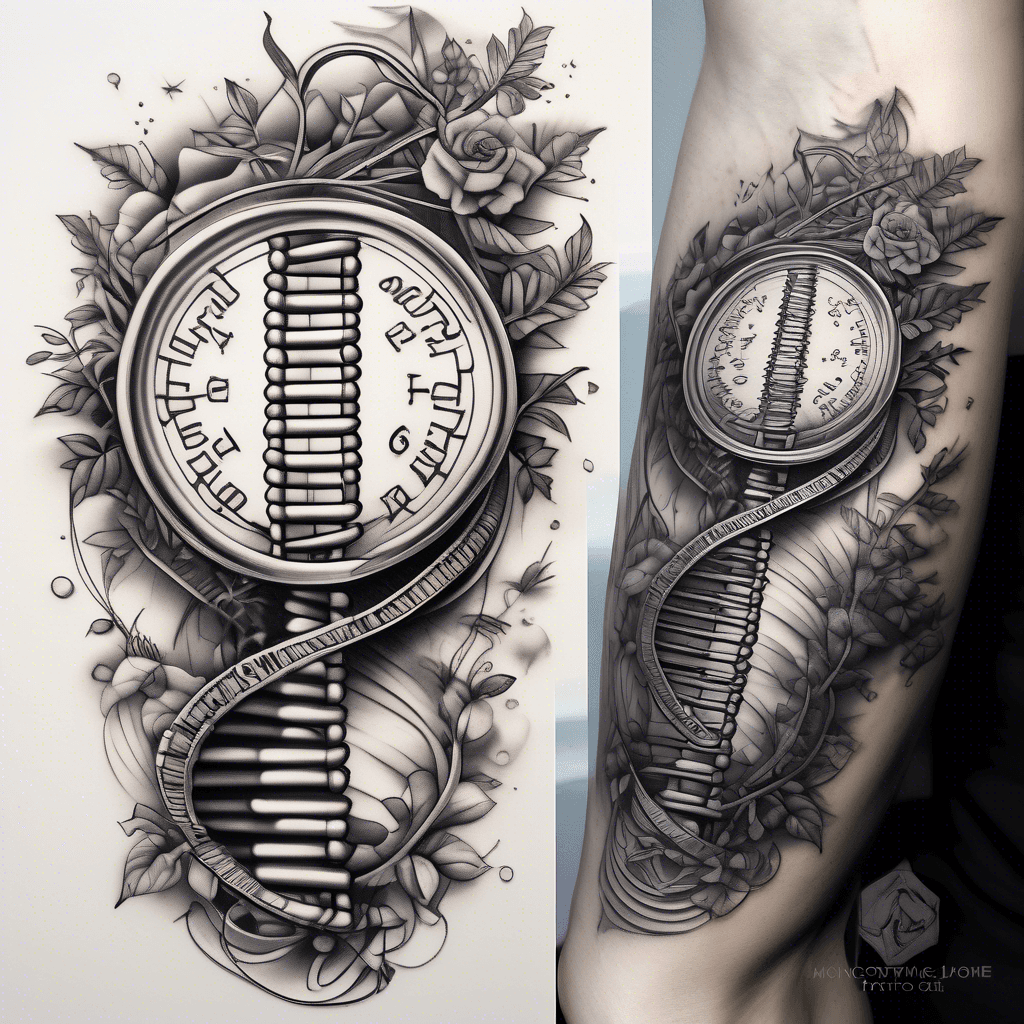 Dna connected to compass 
