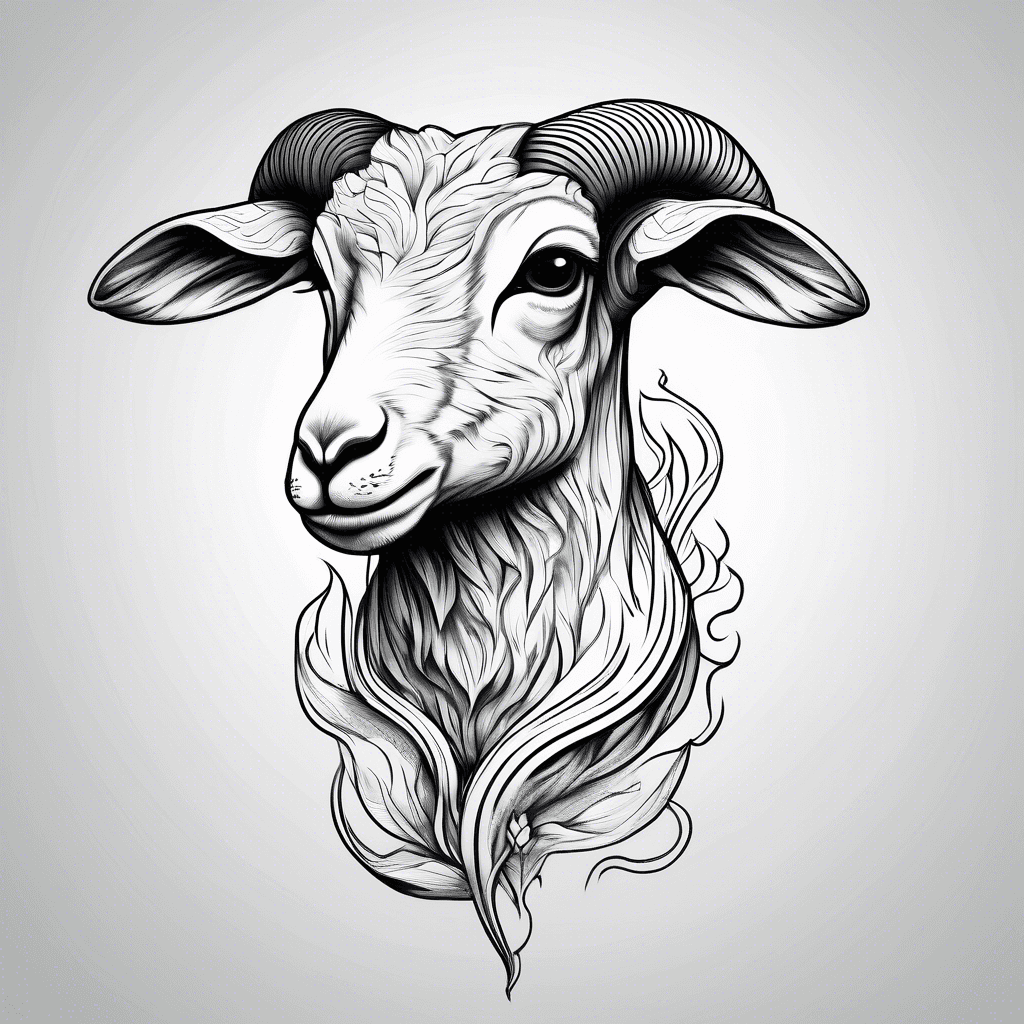 Shepard hook with lamb 