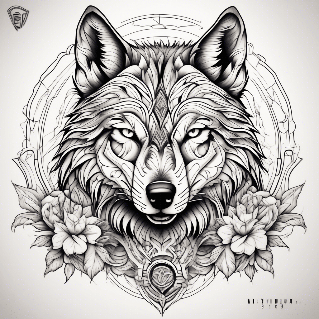 wolf with hidden numbe r481