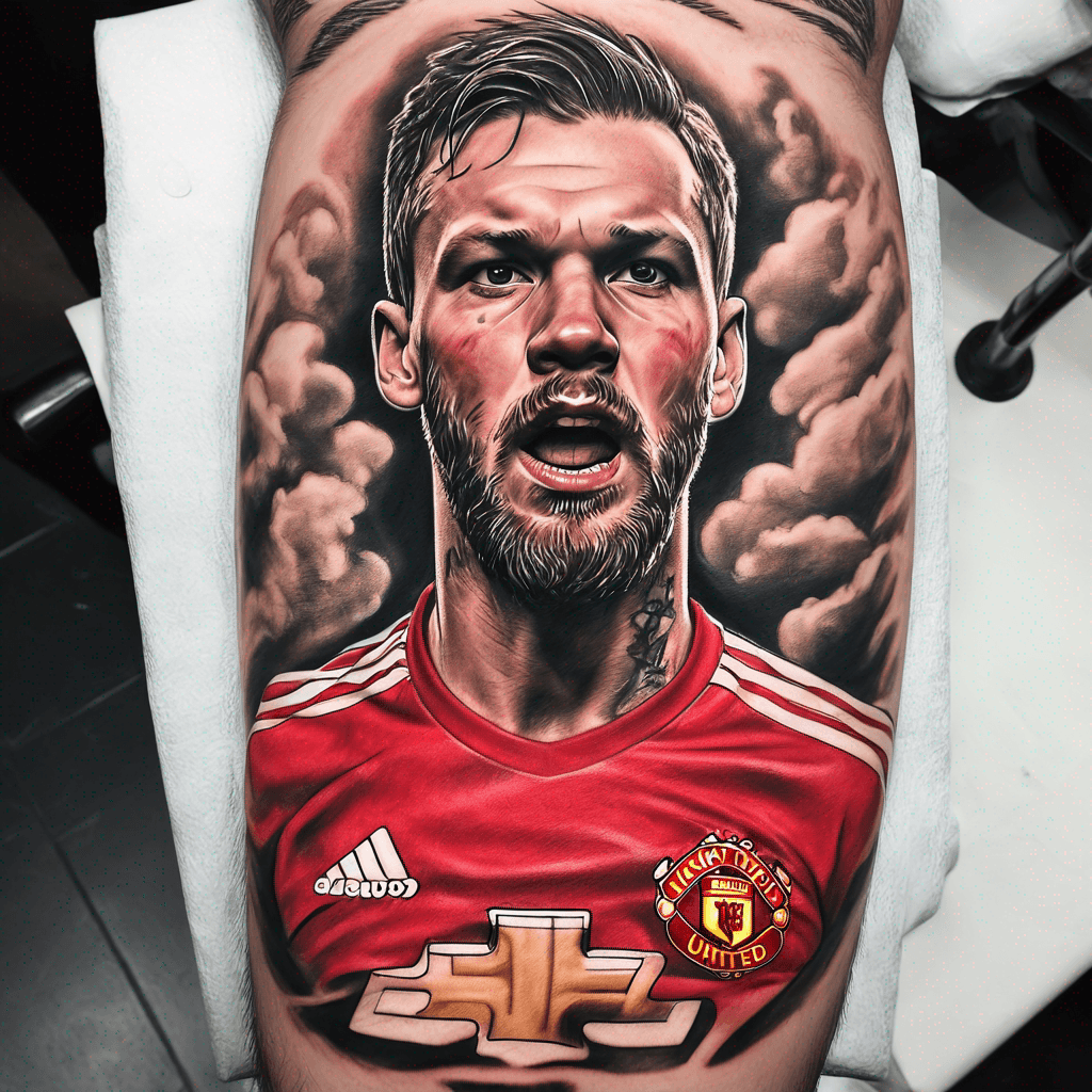 man united tattoo