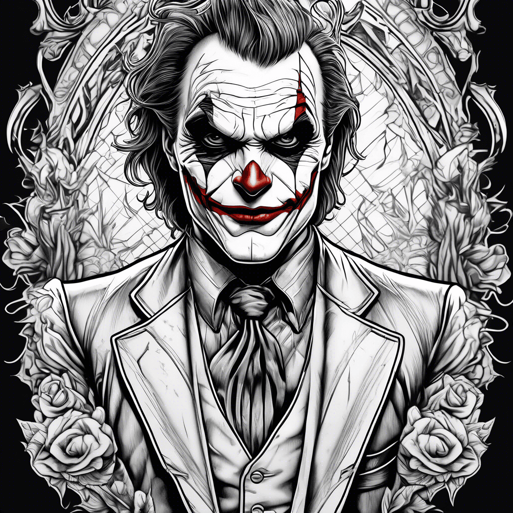 Joker from dark night batman