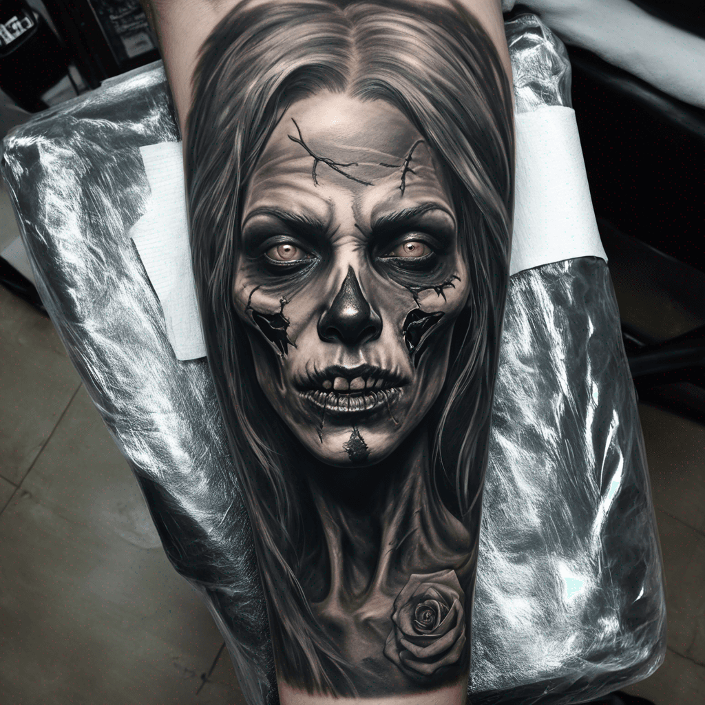 undead face